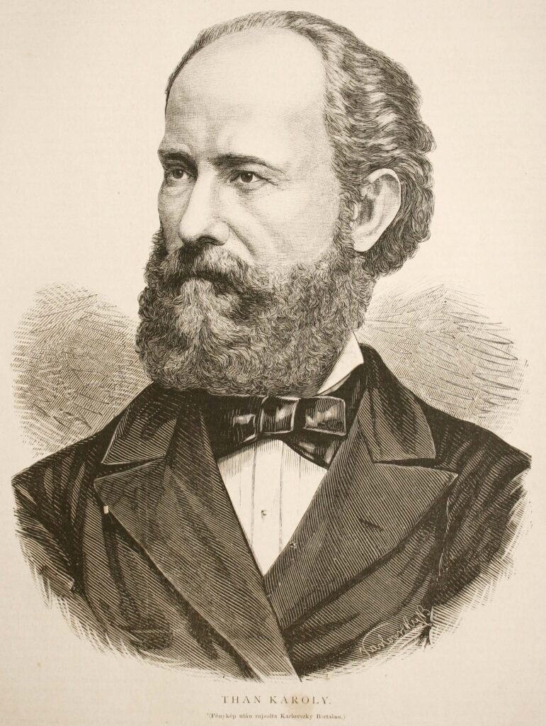 Than Károly az egyetemi oktatás lényeges kellékeiről tart székfoglaló előadást, hangsúlyozva a kísérletek fontosságát