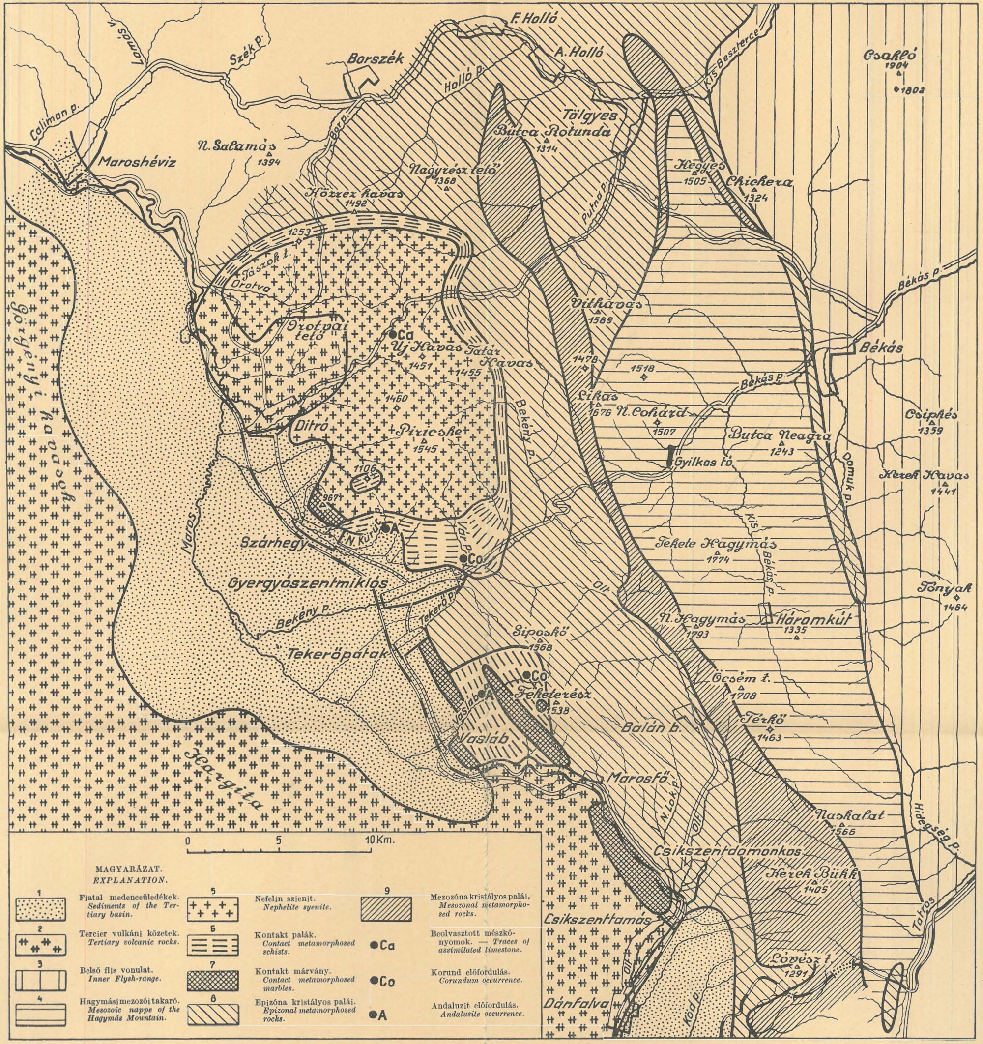 Mauritz Béla, a kőzettan iskolateremtő tudósa publikálja gyergyóditrói és mecseki kutatási eredményeit