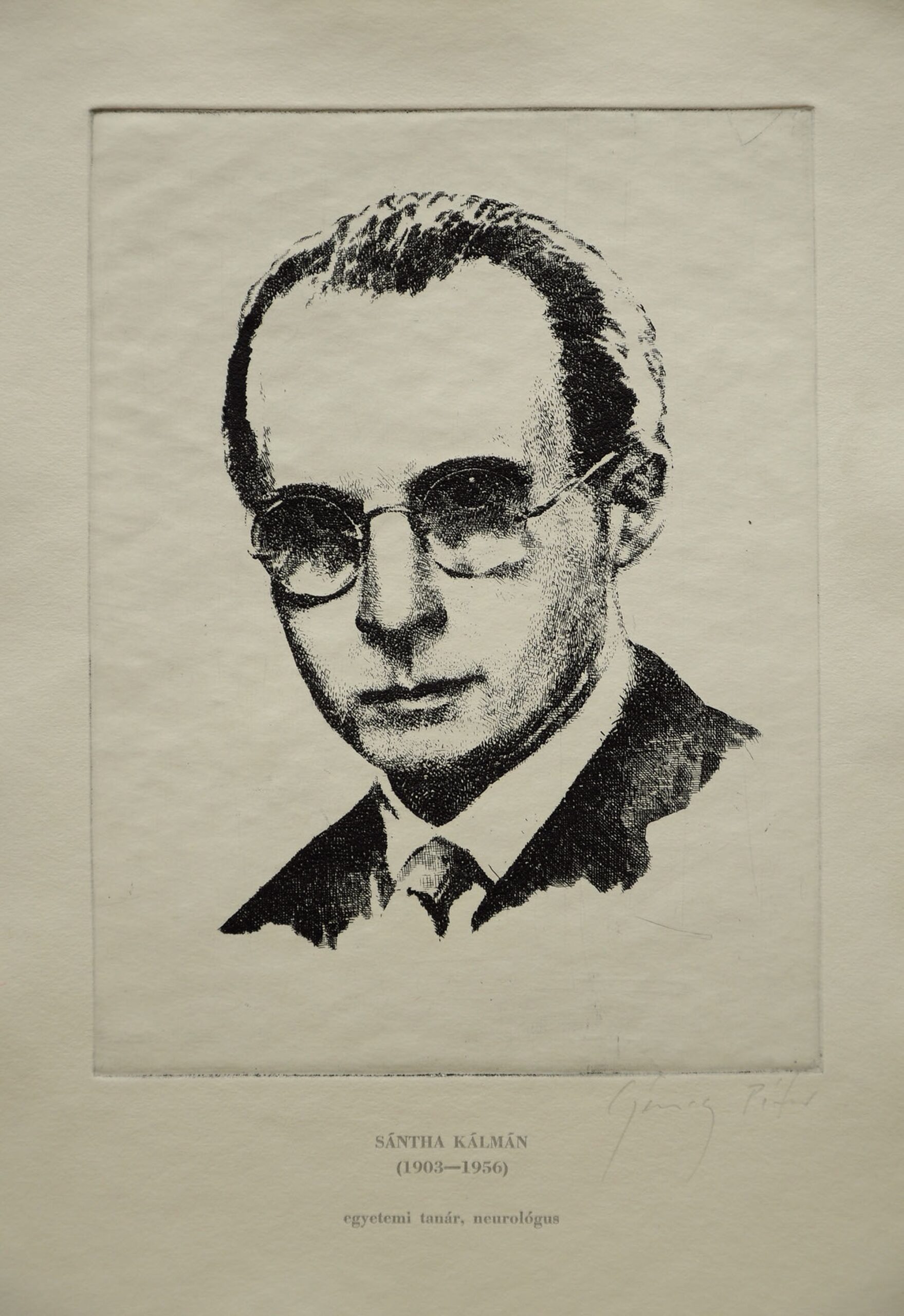 Sántha Kálmán orvos, akadémikus kizárása, 1956-ban rehabilitálta az Akadémia