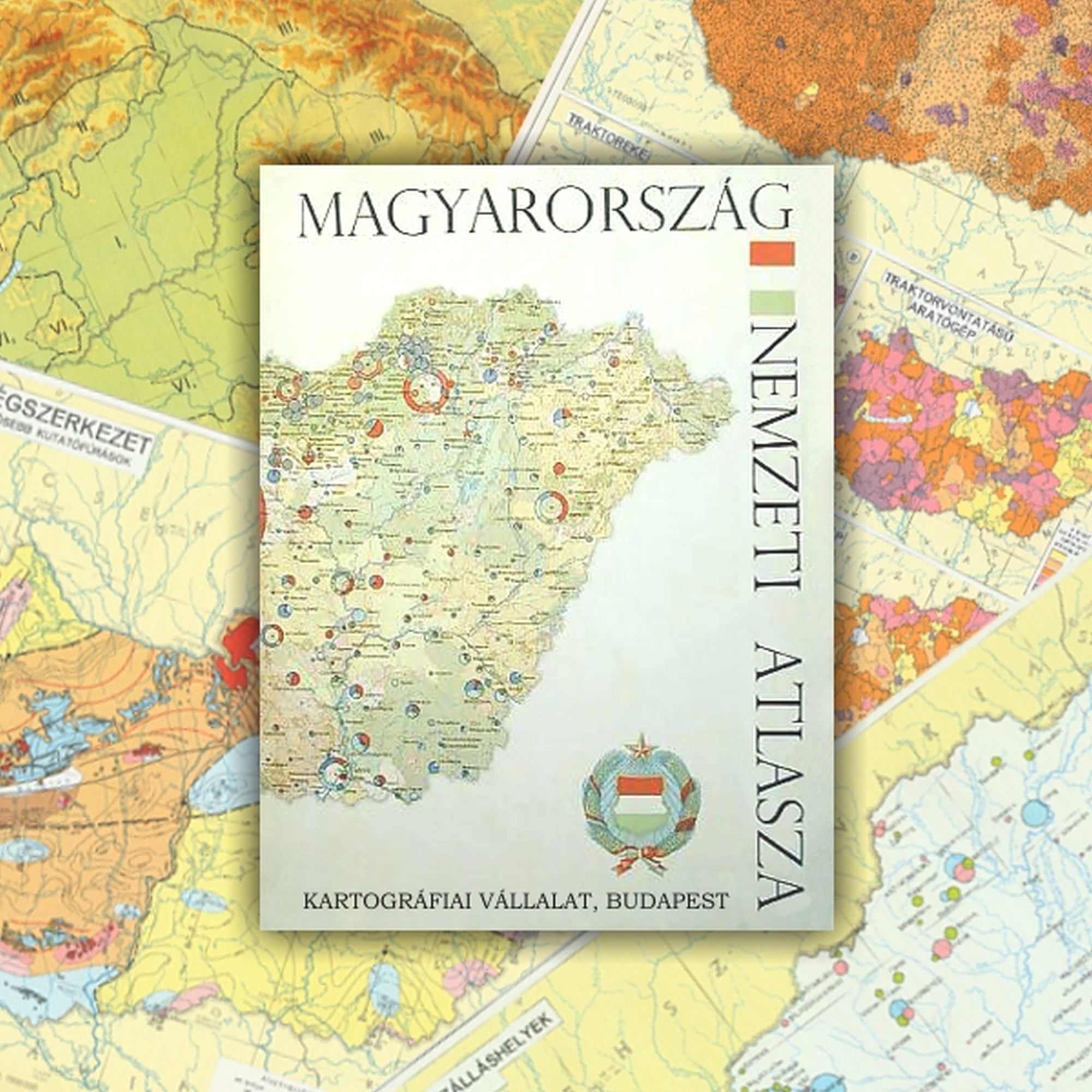 Megjelenik a „Magyarország Nemzeti Atlasza” első kiadása az Akadémia és a Kartográfiai Vállalat közreműködésével